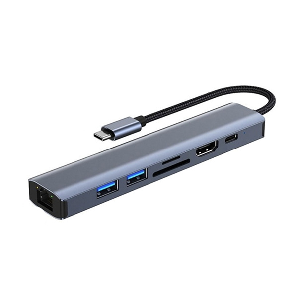 هاب 7 پورت USB-C مدل BYL-2303