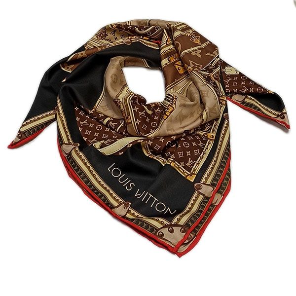 روسری زنانه لویی ویتون مدل ابریشم 1222