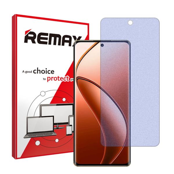 محافظ صفحه نمایش مات بلوکات ریمکس مدل Anti Shock مناسب برای گوشی موبایل ریلمی Realmi 12Pro Plus