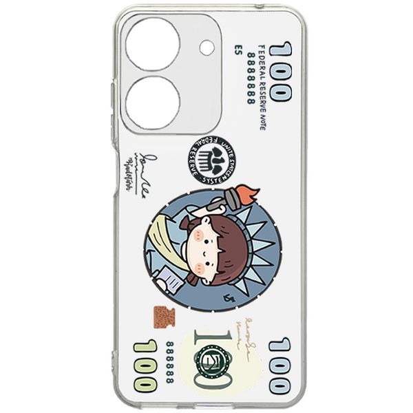 کاور طرح Funny Dollar مناسب برای گوشی موبایل شیائومی Poco C65 