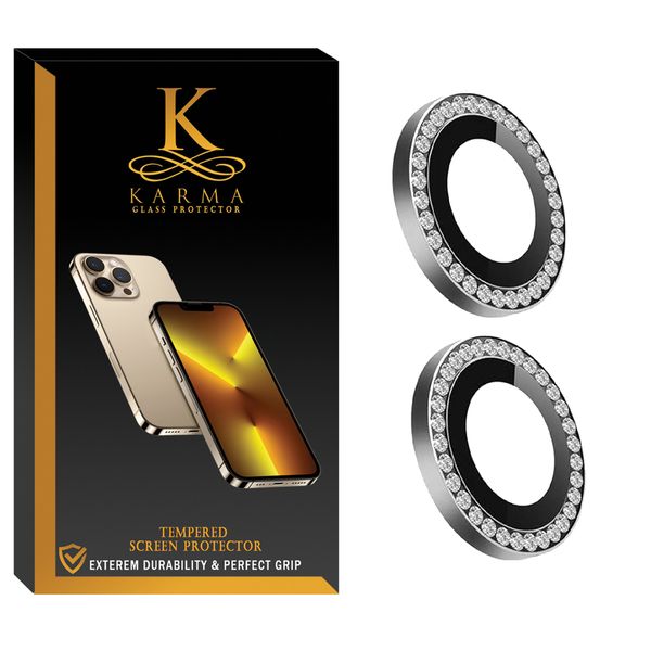 محافظ لنز دوربین کارما مدل Ring Jewel Lens-KA مناسب برای گوشی موبایل اپل Iphone12