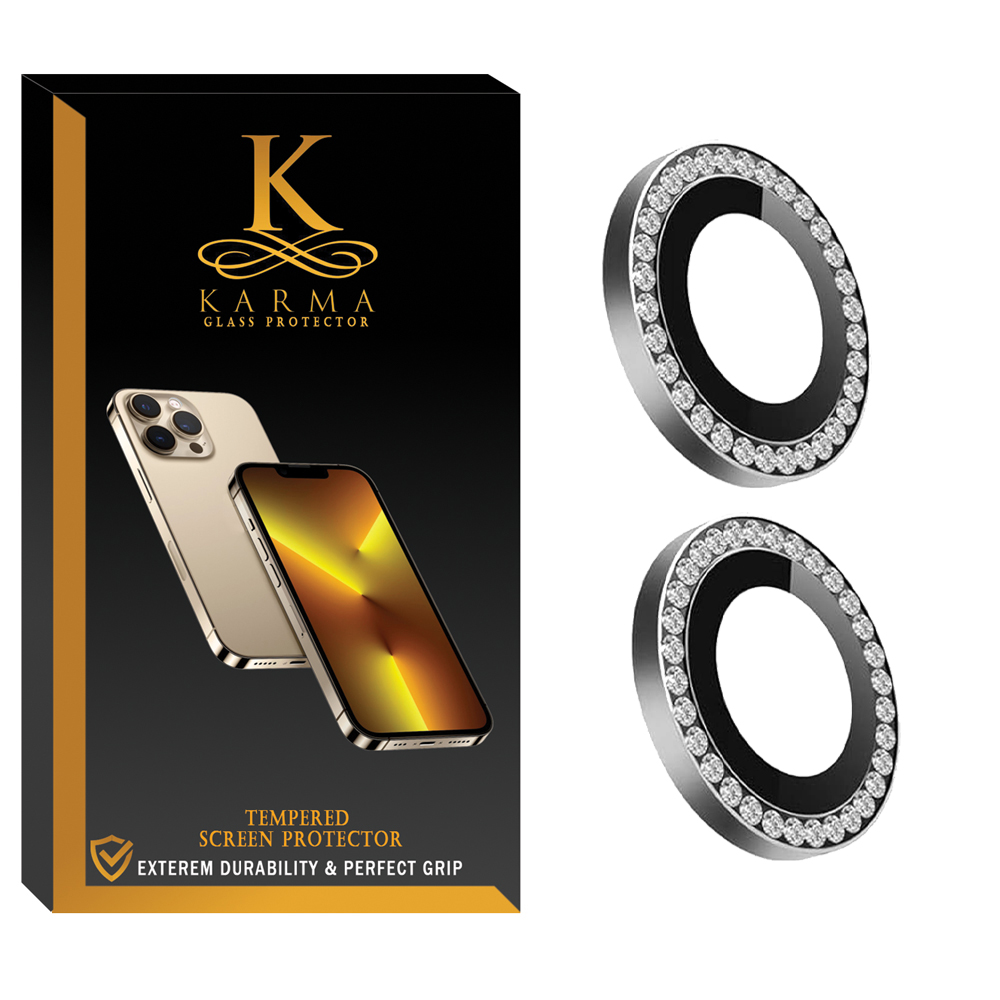 محافظ لنز دوربین کارما مدل Ring Jewel Lens-KA مناسب برای گوشی موبایل اپل Iphone13 mini