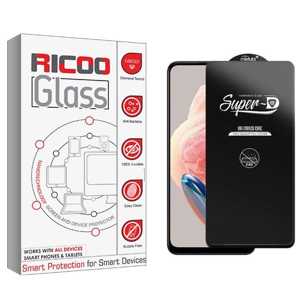 محافظ صفحه نمایش ریکو مدل RiC2 SuperD_ESD مناسب برای گوشی موبایل شیائومی Redmi Note 12
