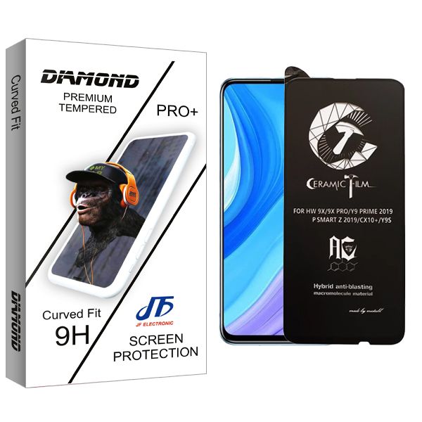 محافظ صفحه نمایش سرامیکی میتوبل جی اف مدل +Diamond مناسب برای گوشی موبایل هوآوی Y9 Prime 2019