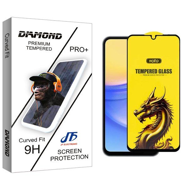 محافظ صفحه نمایش جی اف مدل Diamond Y-Horo مناسب برای گوشی موبایل سامسونگ Galaxy A15