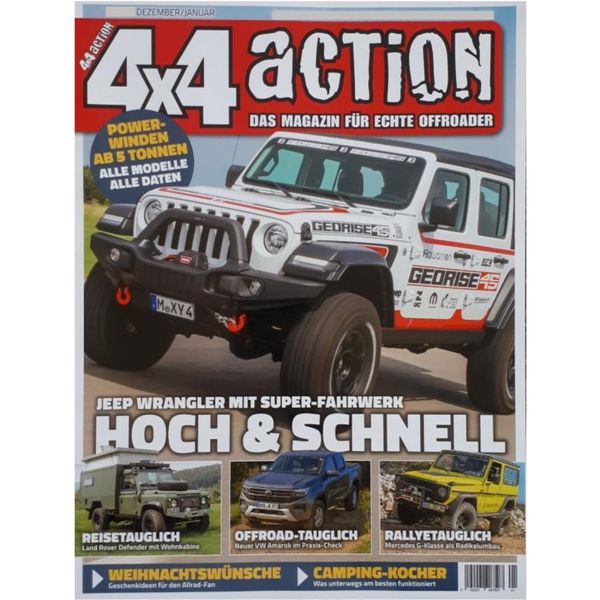  مجله 4x4 action ژانویه 2024