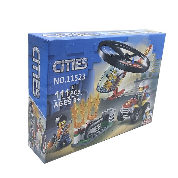 ساختنی مدل CITIES طرح هلیکوپتر آتشنشانی کد 11523