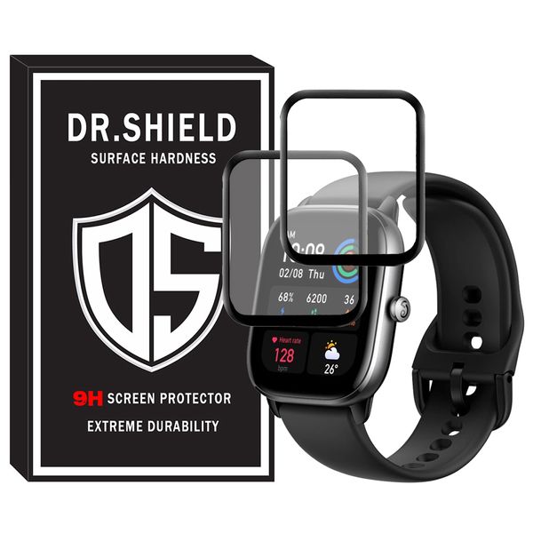 محافظ صفحه نمایش دکترشیلد مدل DR-PM مناسب برای ساعت هوشمند امیزفیت GTS 4 بسته دو عددی