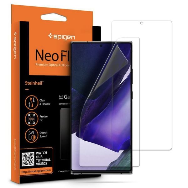 محافظ صفحه نمایش اسپیگن مدل Neo Flex 2 pack مناسب برای گوشی موبایل سامسونگ Galaxy Note 20 Ultra بسته 2 عددی