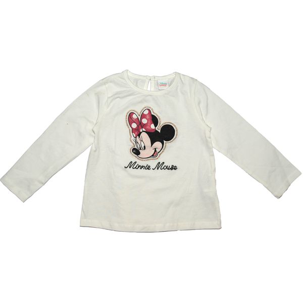 تی شرت آستین بلند نوزادی دیزنی مدل مینی ماوس