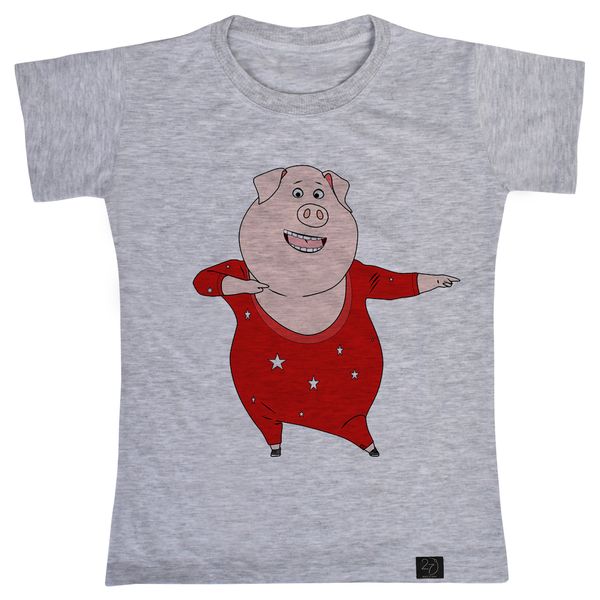 تی شرت دخترانه 27 مدل خوک کد T21