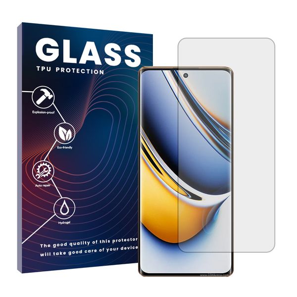 محافظ صفحه نمایش شفاف گلس مدل hgl مناسب برای گوشی موبایل ریلمی 11 pro plus