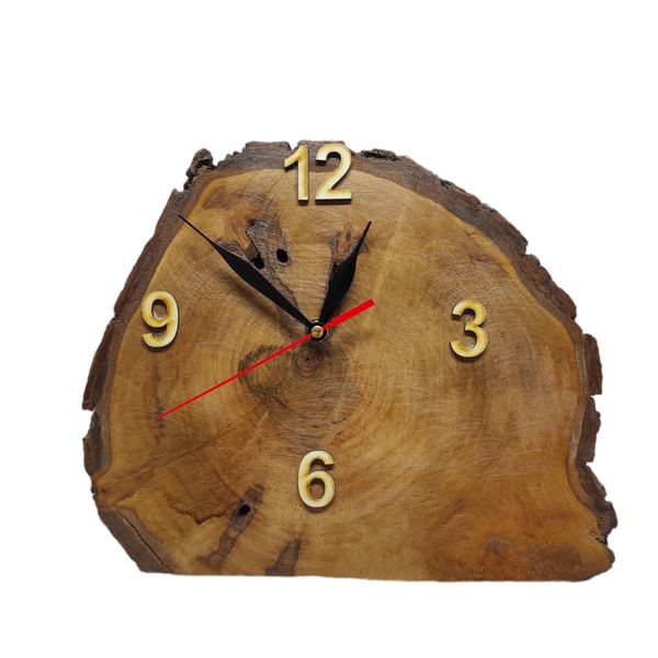 ساعت رومیزی چوبی مدل رستیک