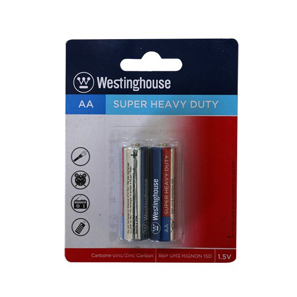 باتری قلمی وستینگهاوس مدل Super Heavy Duty بسته دو عددی