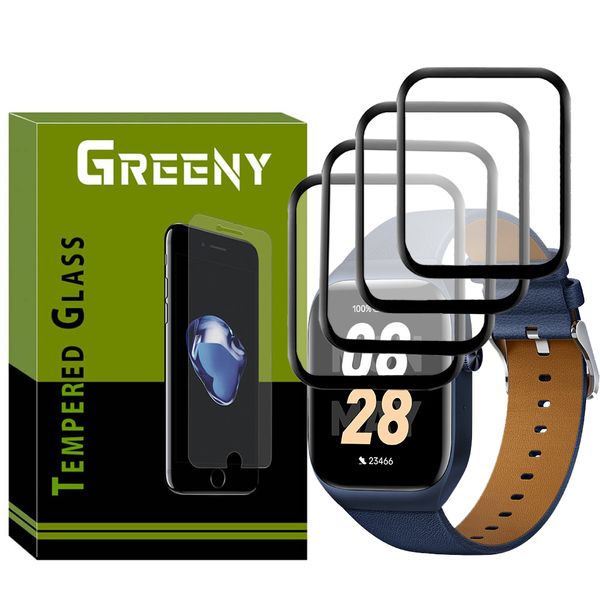 محافظ صفحه نمایش گرینی مدل GR-PM مناسب برای ساعت هوشمند میبرو T2 بسته چهار عددی