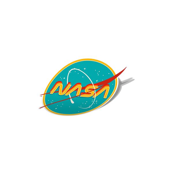 استیکر تزئینی موبایل و تبلت لولو مدل ناسا NASA کد 745 