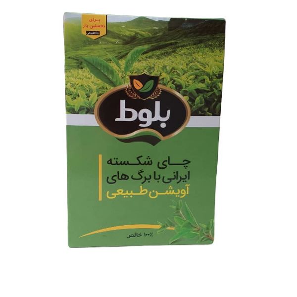 چای شکسته ایرانی بلوط با برگ آویشن طبیعی - 350 گرم