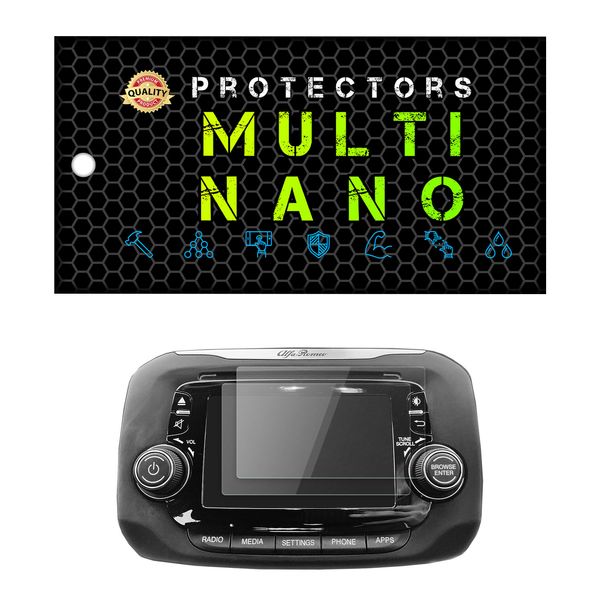  محافظ صفحه نمایش خودرو مولتی نانو مدل X-S2N مناسب برای آلفارومئو جولیتا 2014 / 2016 بسته دو عددی