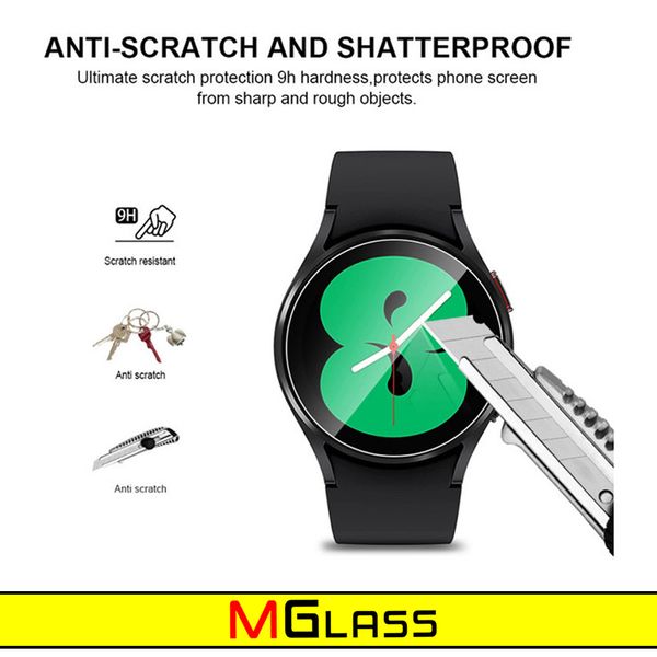 محافظ صفحه نمایش شیشه‌ای ام‌گلس مدل Glass-MG مناسب برای ساعت هوشمند هایلو LS05 Solar