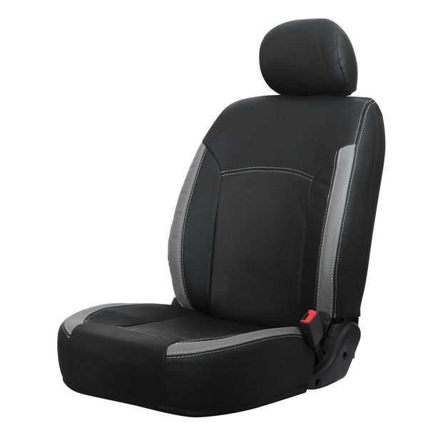 روکش صندلی خودرو گروه تولیدی پارس روکش رضایی مدل نواری مناسب برای کوئیک 