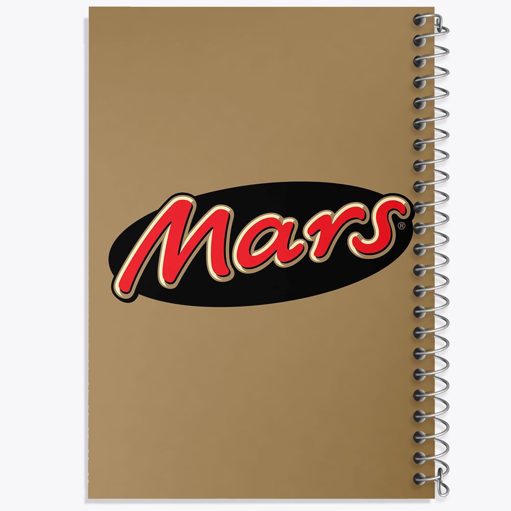 دفتر نقاشی 50 برگ خندالو مدل شکلات مارس Mars کد 8428