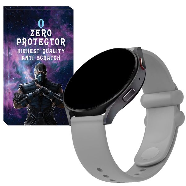 بند زیرو مدل 2Pin ZR مناسب برای ساعت هوشمند سامسونگ Galaxy watch 5 40mm / watch 5 44mm / watch 5 pro 45mm