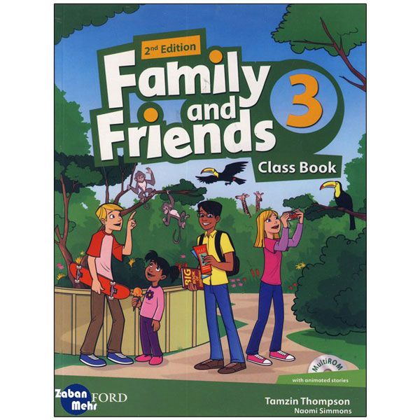 کتاب Family and Friends 3 British Second Edition اثر جمعی از نویسندگان انتشارات زبان مهر