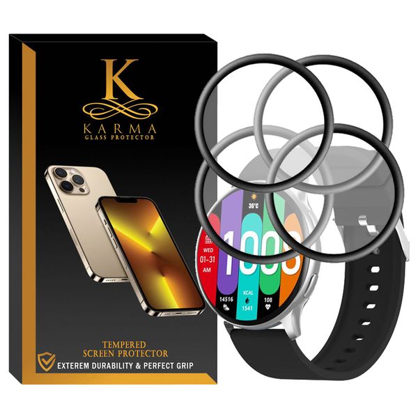 محافظ صفحه نمایش کارما مدل KA-PM مناسب برای ساعت هوشمند گلوریمی Glorimi Gr1 بسته چهار عددی
