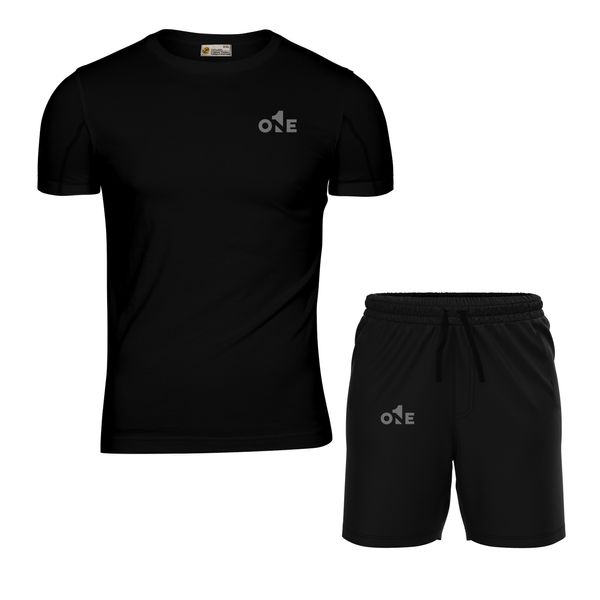 ست تی شرت و شلوارک ورزشی مردانه پاتیلوک مدل One کد 331534