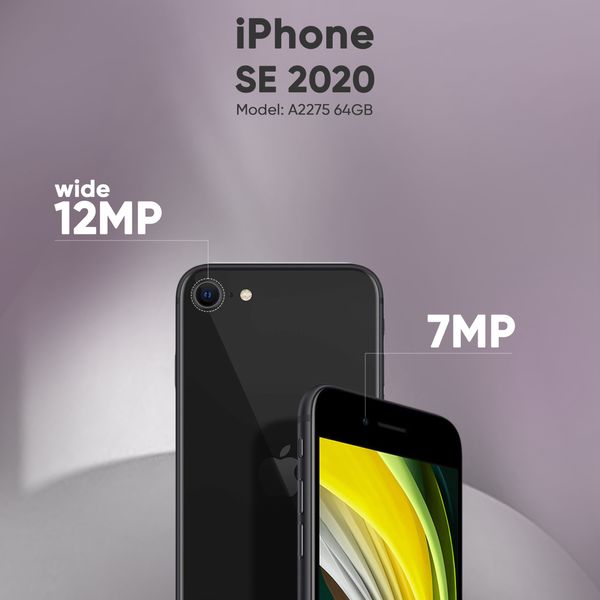 گوشی موبایل اپل مدل iPhone SE 2020 A2275 ظرفیت 64 گیگابایت