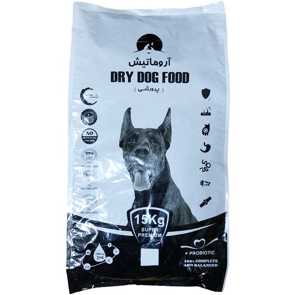 غذای خشک سگ آروماتیش مدل حمایتی وزن 15 کیلوگرم