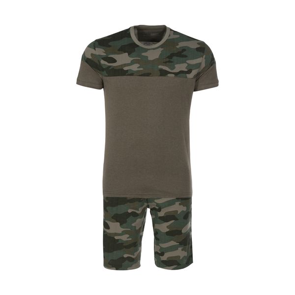 ست تی شرت و شلوارک مردانه گارودی مدل 1210307335-63