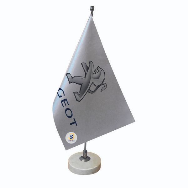 پرچم رومیزی جاویدان تندیس پرگاس مدل پژو کد 2