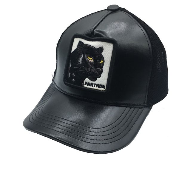 کلاه کپ گورین براز مدل نقاب چرمی پانتر 65486