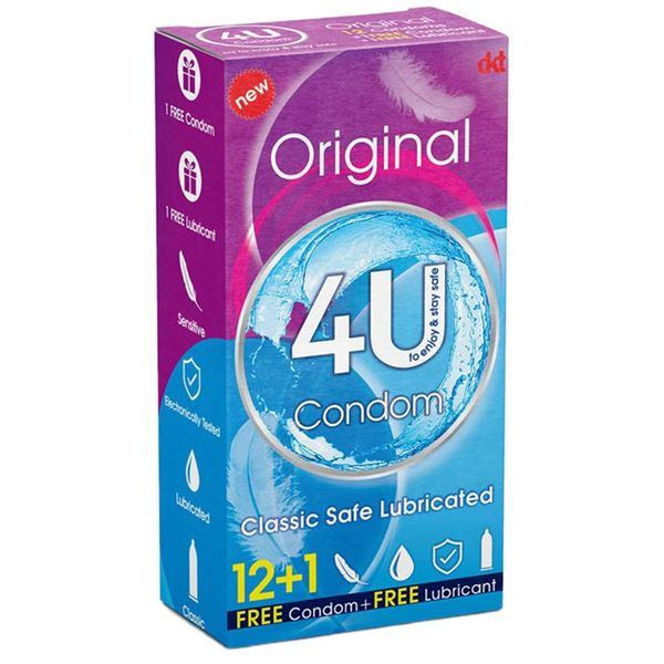 کاندوم فور یو مدل Original بسته 13 عددی