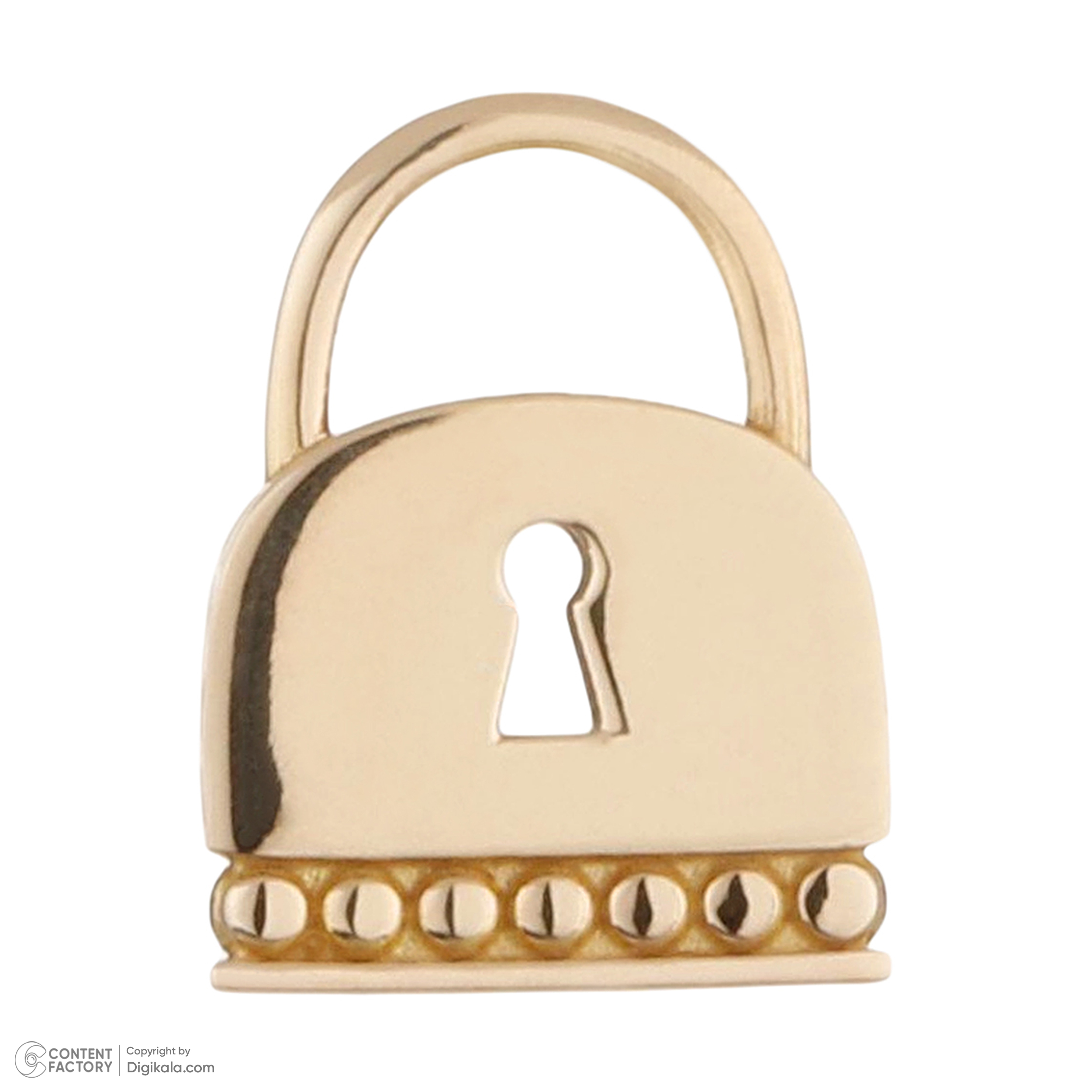 آویز گردنبند طلا 18 عیار زنانه مایا ماهک مدل MM1878 طرح قفل