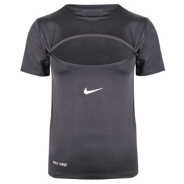 تی شرت ورزشی زنانه مدل 268022215 اسپندکس رنگ خاکستری