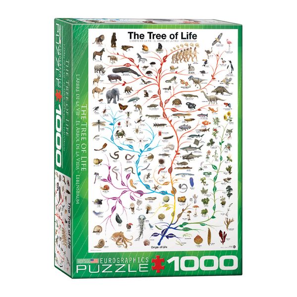 پازل 1000 تکه یوروگرافیکس پازلز مدل The Tree of Life كد 0282-6000