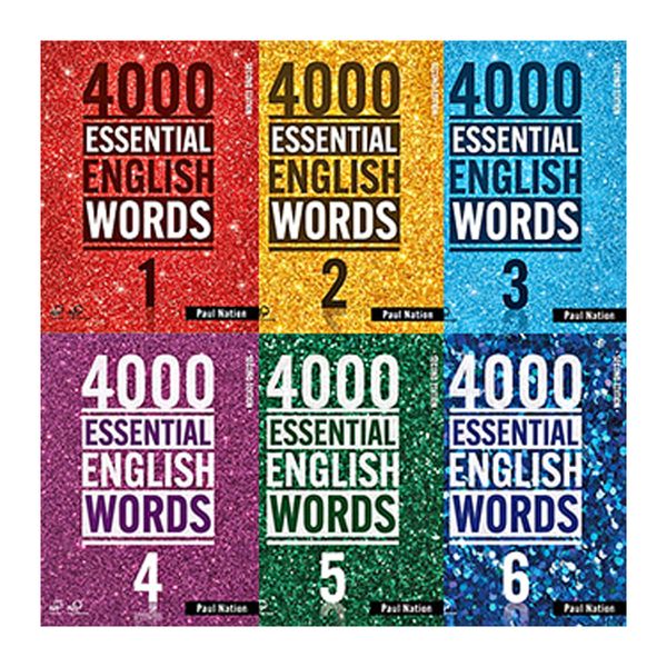 کتاب 4000Essential English Words 2nd اثر Paul Nation انتشارات هدف نوین 6 جلدی