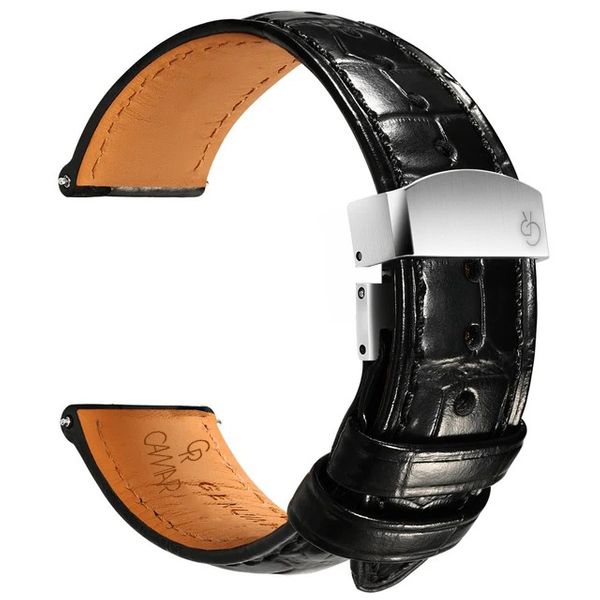 بند مسیر مدل CAMAR Leather Strap مناسب برای ساعت هوشمند سامسونگ Galaxy Watch Active 2 40mm