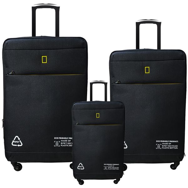 مجموعه سه عددی چمدان نشنال جئوگرافیک مدل Ayr