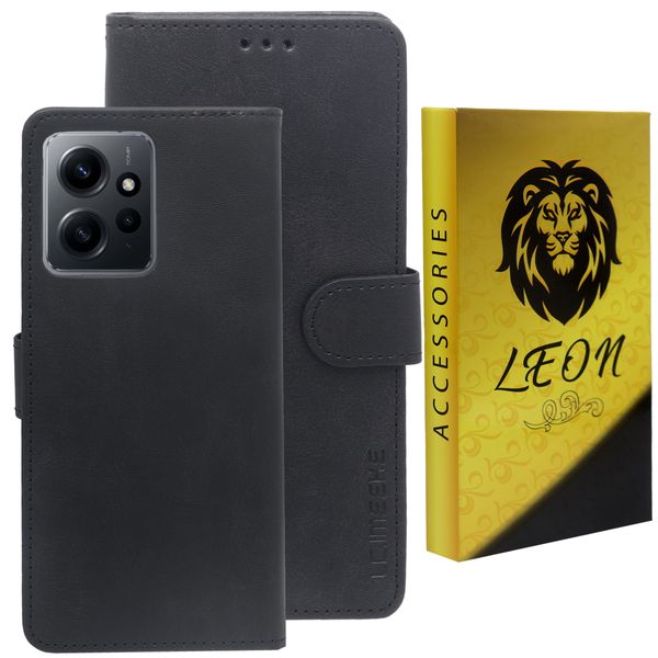 کیف کلاسوری لئون مدل Serenit Oro مناسب برای گوشی موبایل شیائومی Redmi Note 12 5G