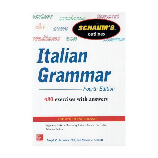 کتاب italian grammar 4th edition اثر جعی از نویسندگان انتشارات mcgrawhill education