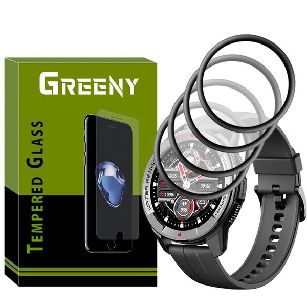 محافظ صفحه نمایش گرینی مدل GR-PM مناسب برای ساعت هوشمند میبرو X1 بسته چهار عددی