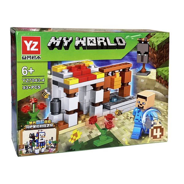 ساختنی مدل ماینکرافت طرح MY WORLD کد YZ70434