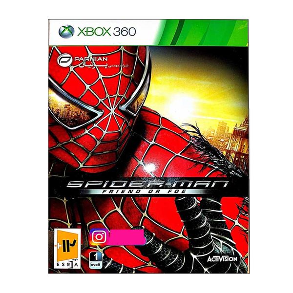 بازی Spider Man Friend Or Foe مخصوص Xbox360 نشر پرنیان