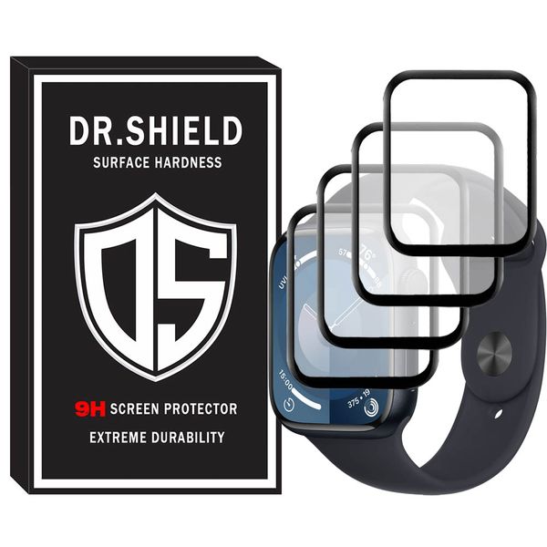 محافظ صفحه نمایش دکتر شیلد مدل DR-PM مناسب برای اپل واچ سری watch series 9 45mm بسته چهار عددی