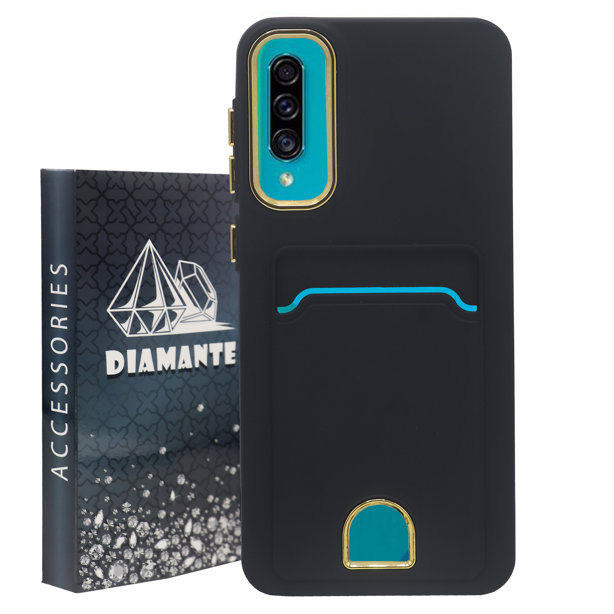 کاور دیامانته مدل Mystic Nawy مناسب برای گوشی موبایل سامسونگ Galaxy A30s