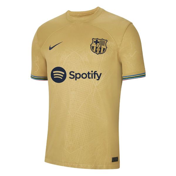 تی شرت آستین کوتاه ورزشی مردانه مدل بارسلونا Away 2023