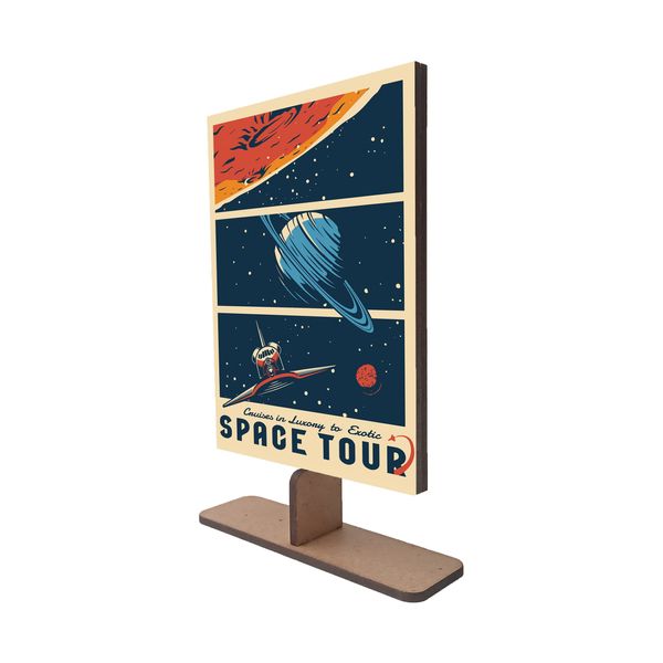 استند رومیزی تزیینی مدل ناسا و فضا طرح space tour